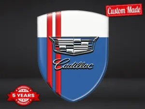 Cadillac Adesivi Vetri Auto su Misura Stile Lusso Regolabili